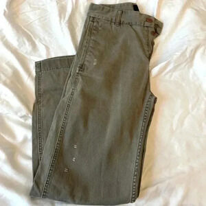 JCrew broken in boyfriend chinos